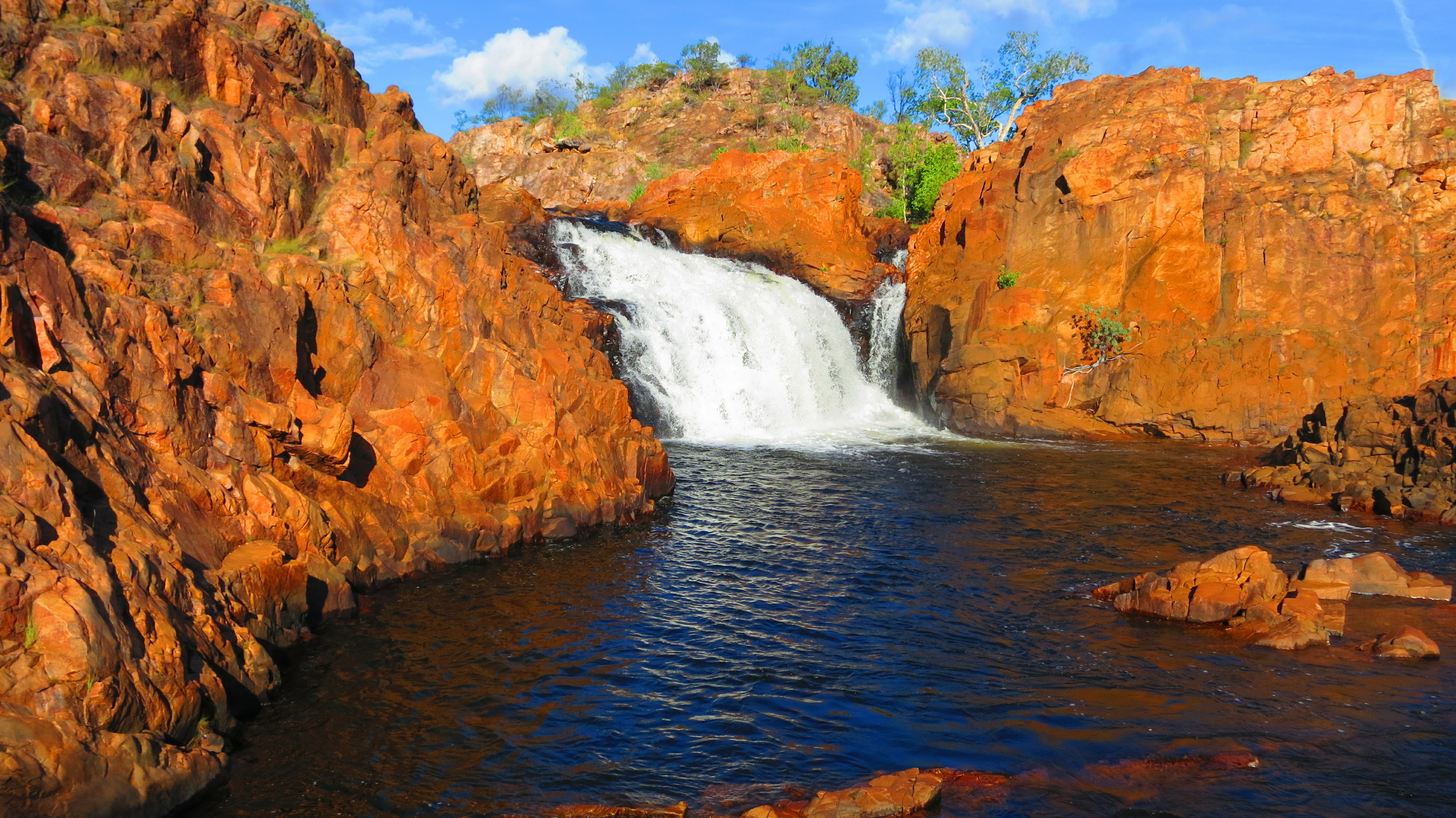 Edith Falls Near North Australian Laboratories in Pine Creek