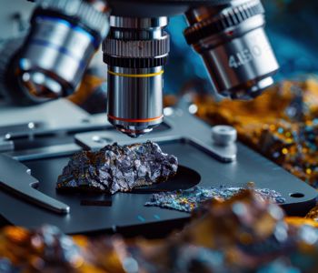 Minerals under a microscope Minerals under a microscope